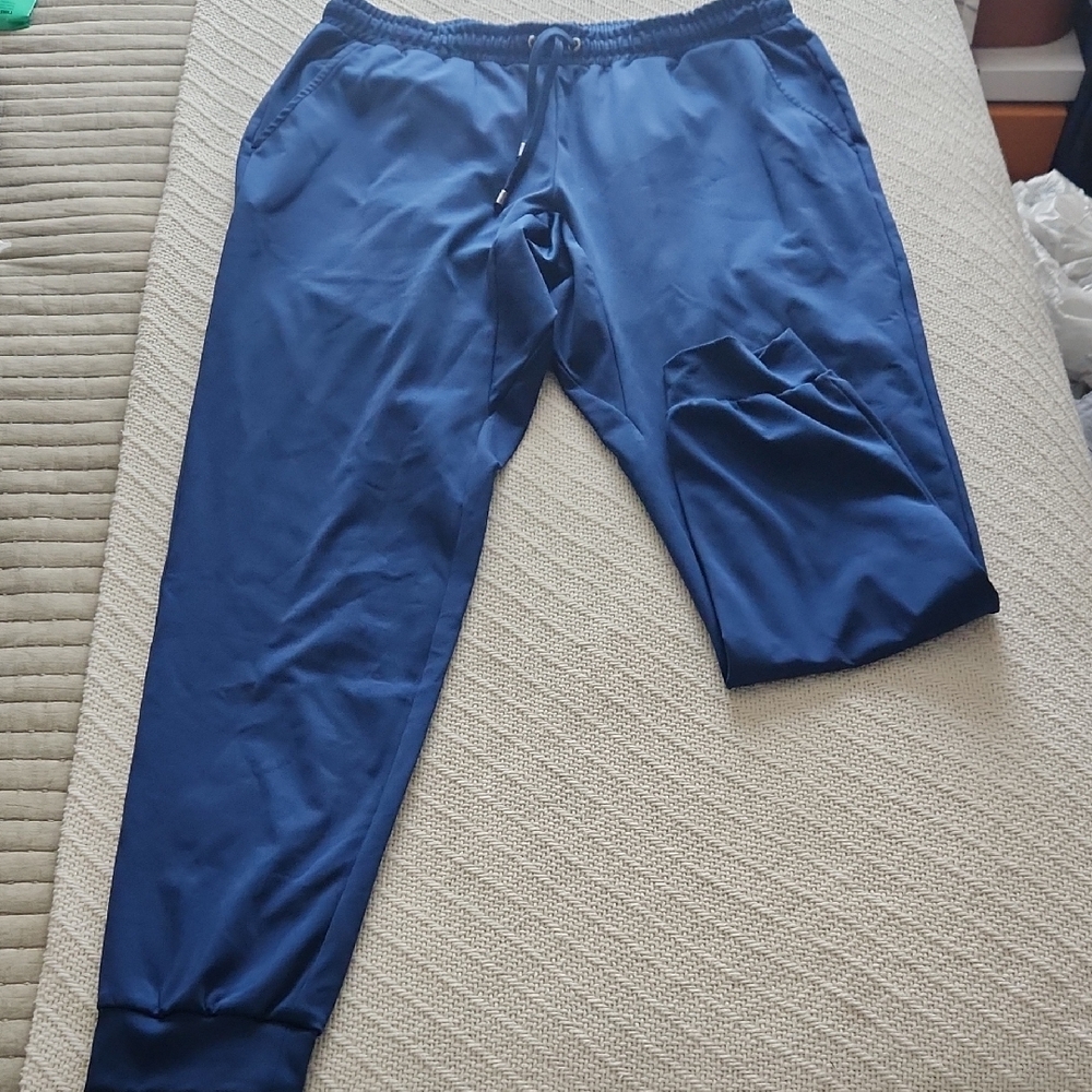 Navy Blue Men's Jogger Pants